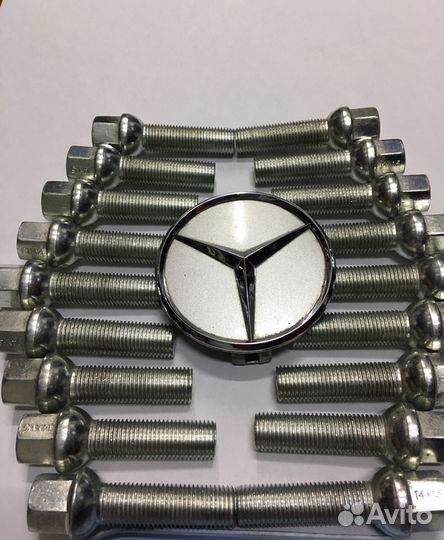 Болты колесные Мерседес GL, GLK, GLA, S-classe
