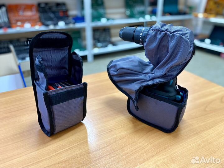 Шуруповерт для ледобура рыбалки комплект 4 в 1