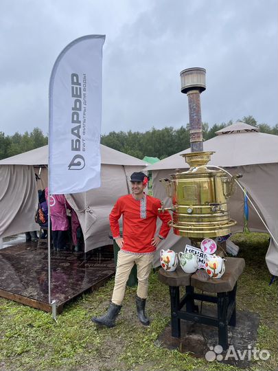 Аренда прокат самоваров, чаепитие, мероприятие