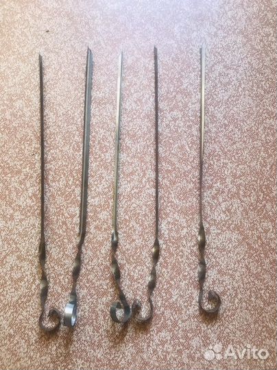 Шампура из нержавейки бу