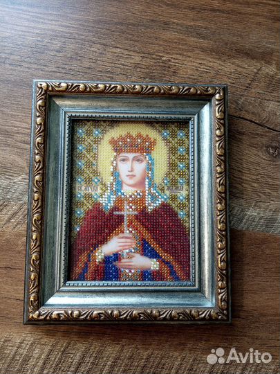 Иконы вышитые бисером