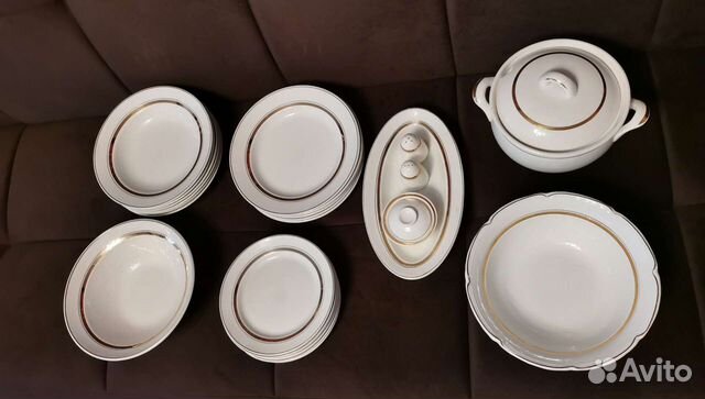 Набор столовой посуды СССР