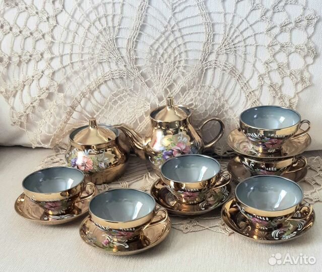 советский дмитровский сервиз.