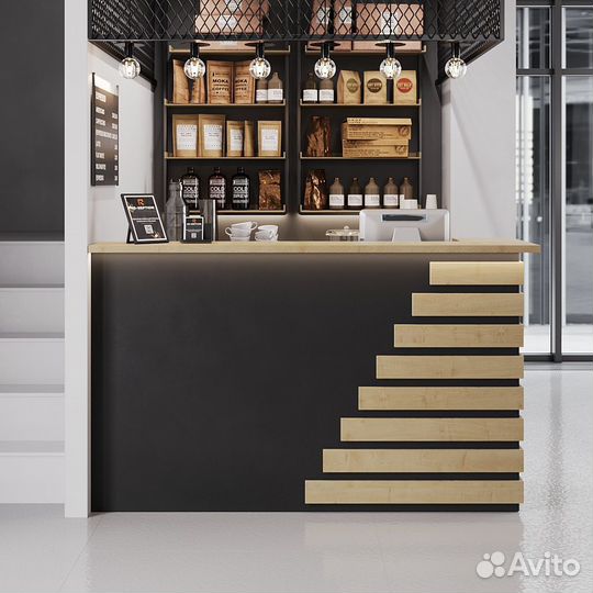 Барная Стойка Гикори Черный Клён