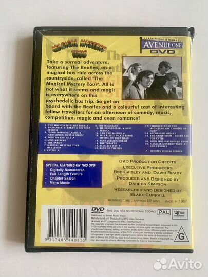 The Beatles Magical mystery tour DVD