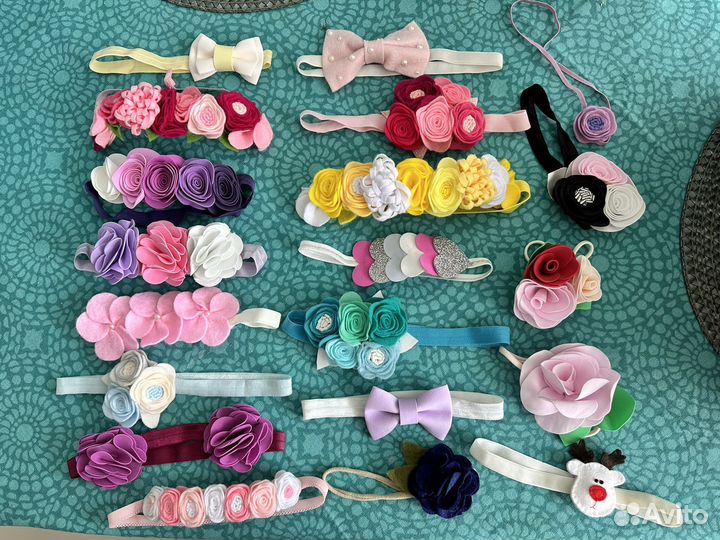 Повязочки на голову для девочки