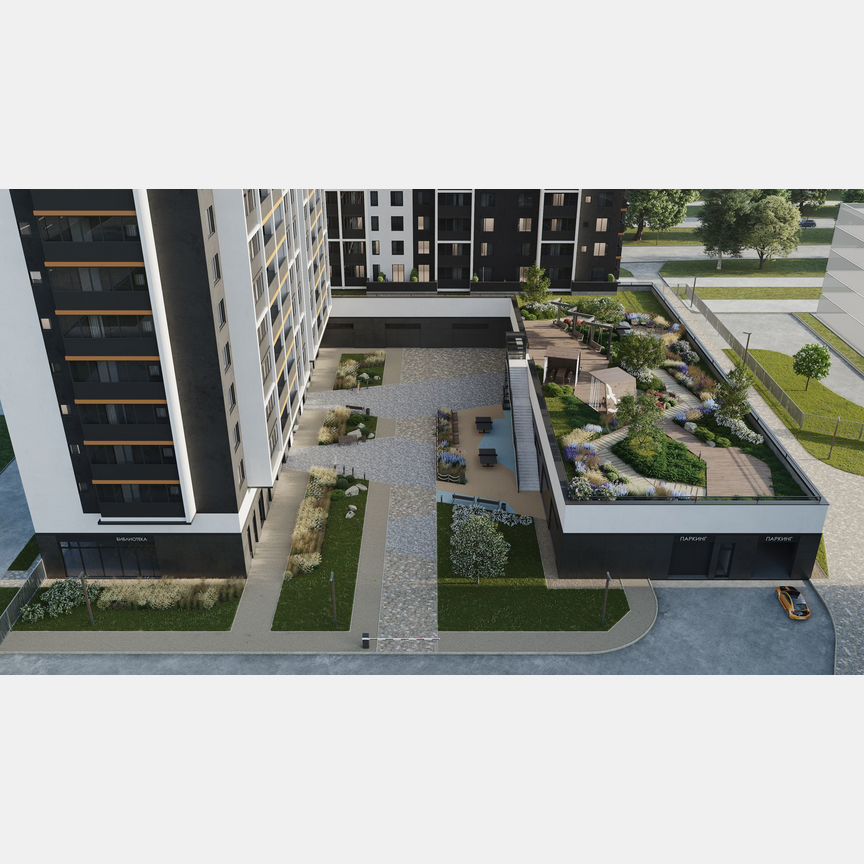 1-к. квартира, 34 м², 7/25 эт.