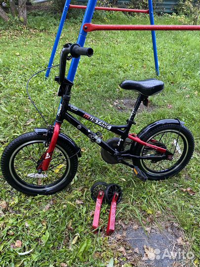 Велосипед с алюминиевой рамой Rush Mustang 16