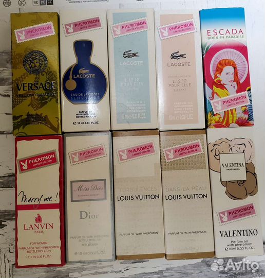 Масляные духи с феромонами 10 мл