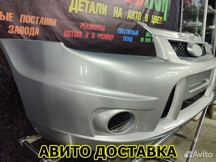 Бампер калина спорт 1 все цвета с решетками 11194