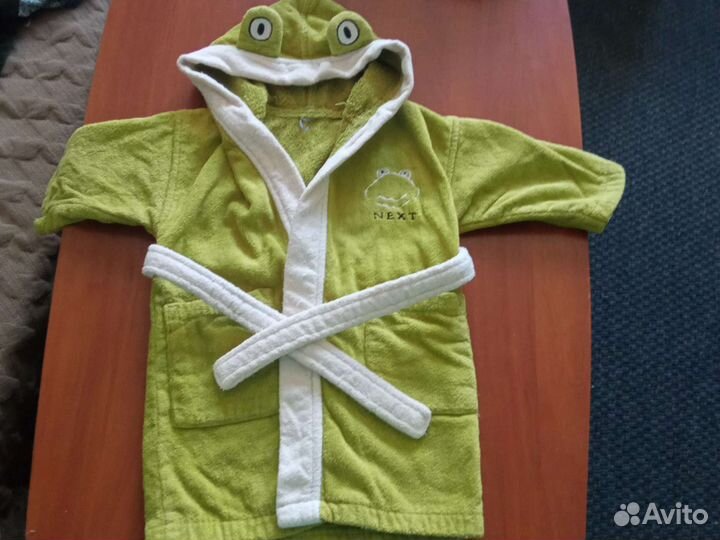 Банный халат 2-5 лет