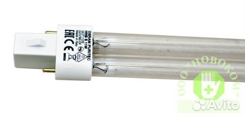 Облучатель рециркулятор обнр 2х15 Кристалл настенн