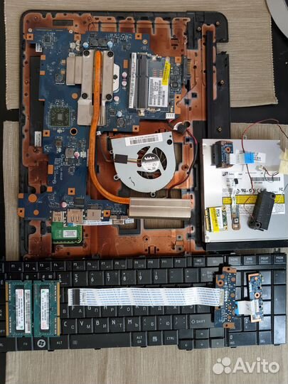 Запчасти ноутбук Toshiba L675D-111