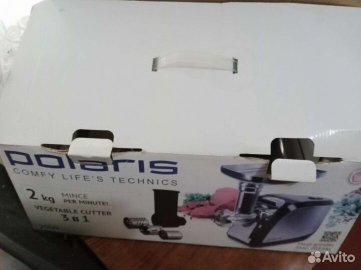 Мясорубка-овощерезка 3 в 1 Polaris