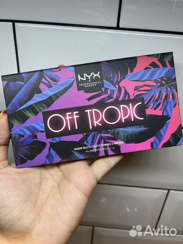 Палетка теней NYX Off Tropic