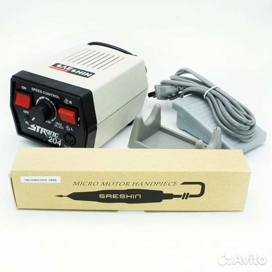 Strong 204 +102L аппарат для маникюра / Гарантия