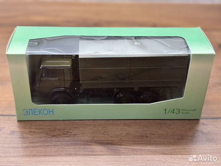 Модель Камаз 43101-010 хаки