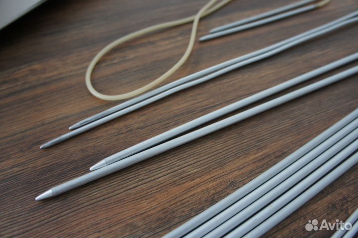 Набор спиц для вязания в коробке (20 спиц)