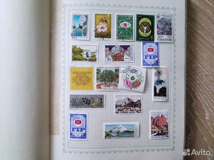 Почтовые марки СССР и иностранные