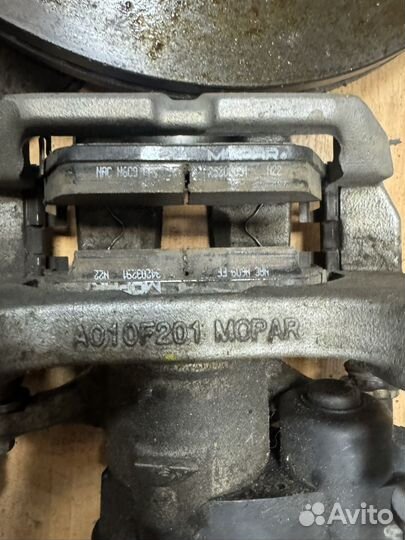 Задние тормоза dodge ram trx 2022