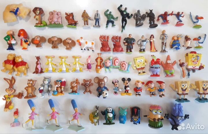 Игрушки из киндер сюрприза