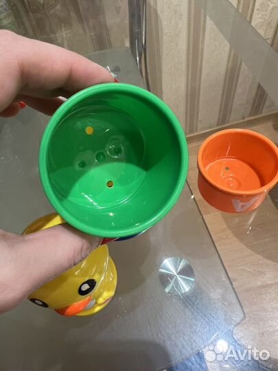 Развивающая уточка-пирамидка