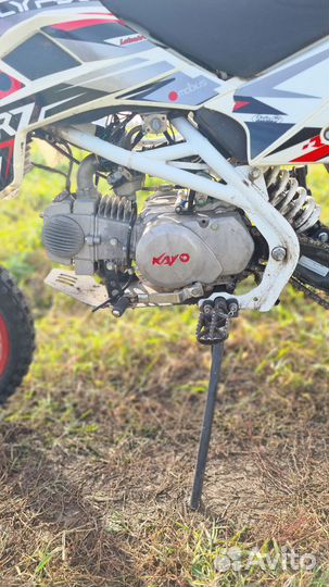 Питбайк kayo krz 140 17/14 как новый