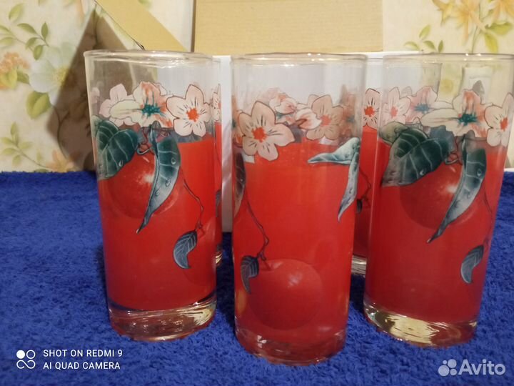 Старые вещи. Б/У. Стаканы стеклянные
