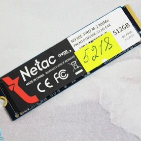 SSD M.2 512 GB Netac NVMe (N930E-PRO) новый