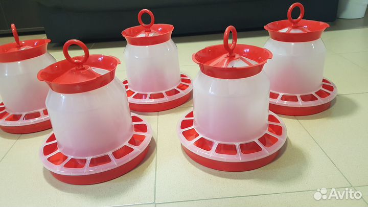 Кормушка для птиц, кур, гусей, индюков 5 кг