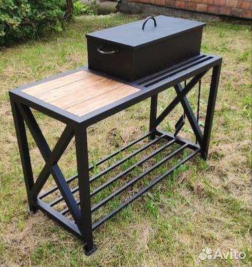 Мангалы, мангальные зоны, мебель лофт