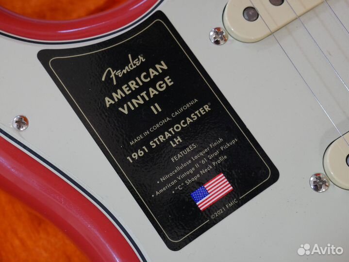 Fender American Vintage II Stratocaster Гитара