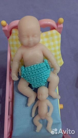 Маленькие пупсики силиконовые