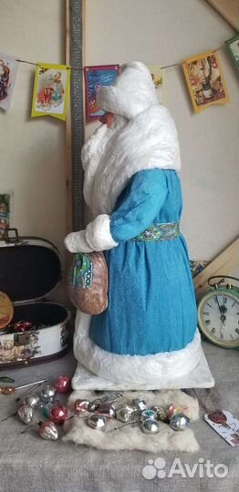 Ватный Дед Мороз и Снегурочка СССР. Авторская ра