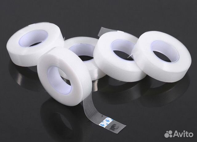 Скотч пластиковый для наращивания ресниц