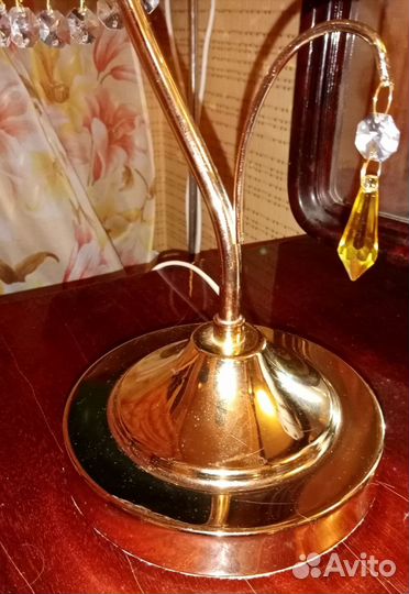 Лампа настольная Хрусталь