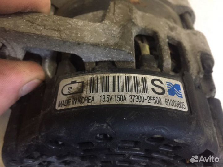 Генератор Hyundai Santa Fe 4 D4HB 2019