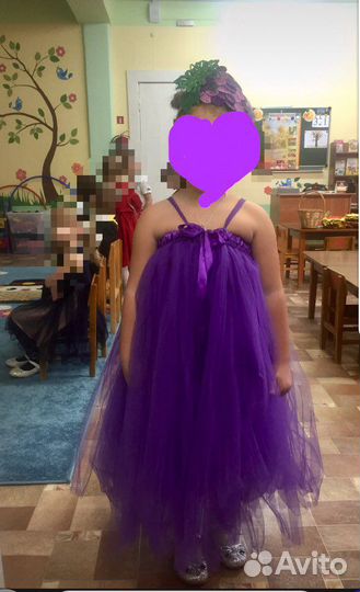 Фатиновое платье