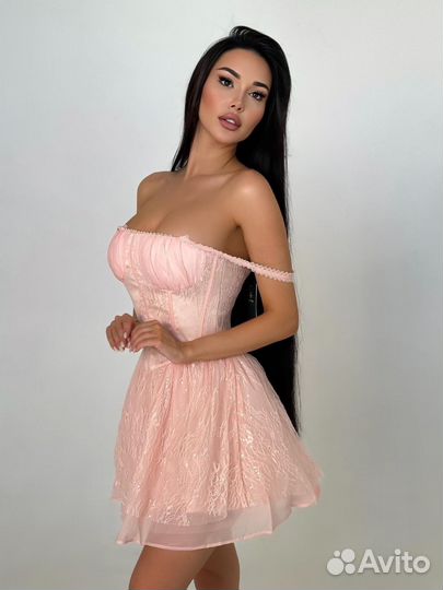 Роскошное корсетное платье