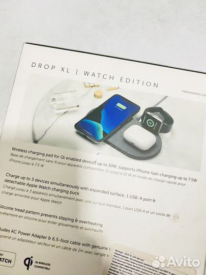 Беспроводная зарядка 3 в 1 Native Union