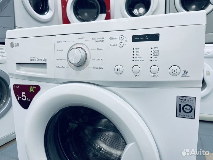 Стиральная машина бу. 5кг. Гарантия. Доставка