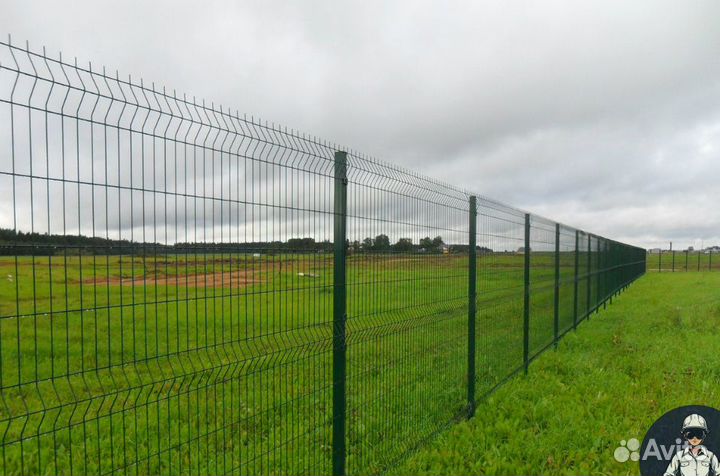 Монтаж ограждений 3Д/Профлист/Рабица/Сетка