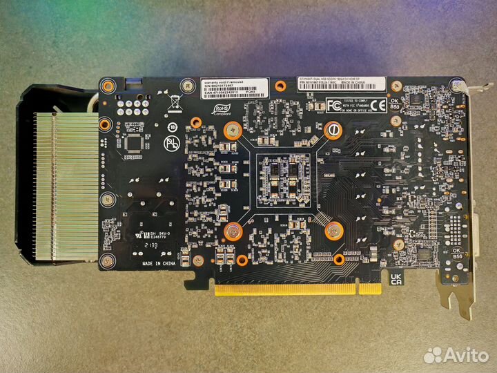 Palit dual GTX 1660 TI 6Gb