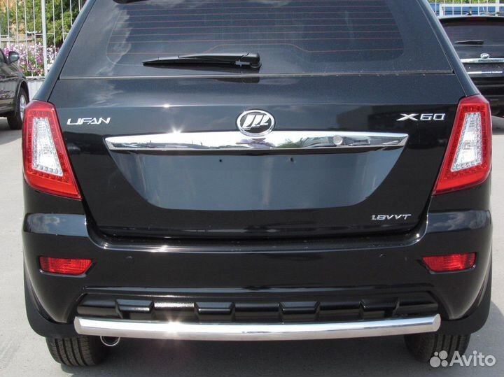Lifan х 60 защита заднего бампера