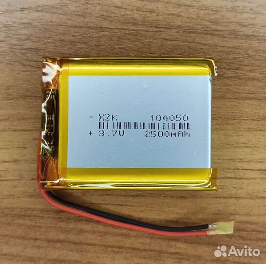 Литий - полимерный аккумулятор 2500 mAh