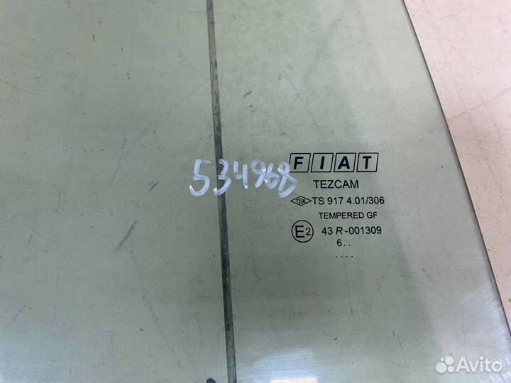 Стекло двери задней правой Fiat Albea 2002-2012
