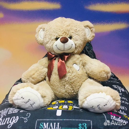 Плюшевый медведь 80 - 90 см мишка панда