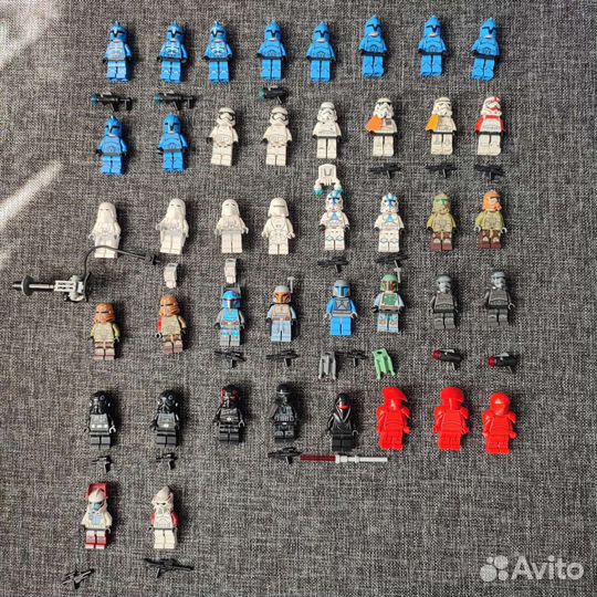 Lego минифигурки Star Wars. Обновлено