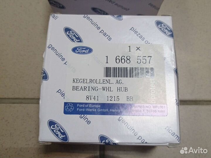 Подшипник ступичный передний Ford Kuga, Focus 3