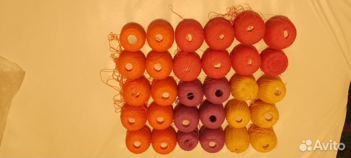 Пряжа,нитки СССР для визаня